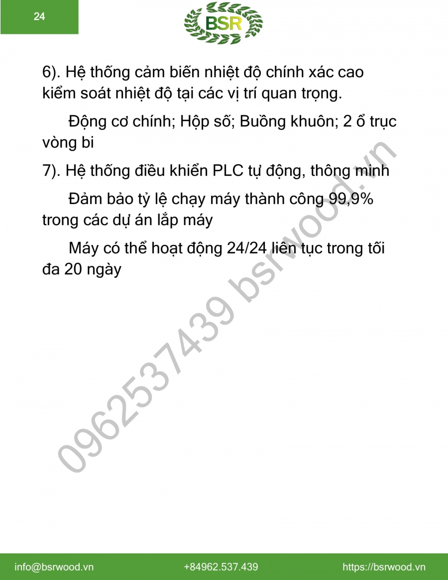 CATALOUGE SẢN PHẨM NĂM 2026 CTY TNHH GỖ BSR (TPHCM)