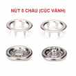 Nút 5 chấu (nút áo em bé)