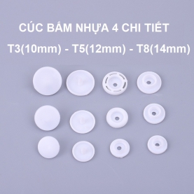 NÚT NHỰA (NÚT ÁO MƯA)