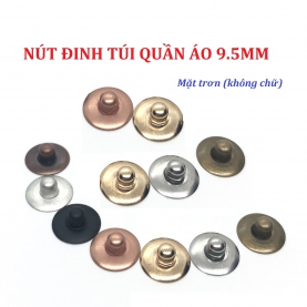 Rivets for jeans pocket Size 9.5 mm