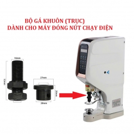 Trục máy đóng nút chạy điện