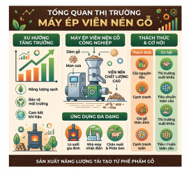 Thị trường máy ép viên nén gỗ Việt Nam 2026